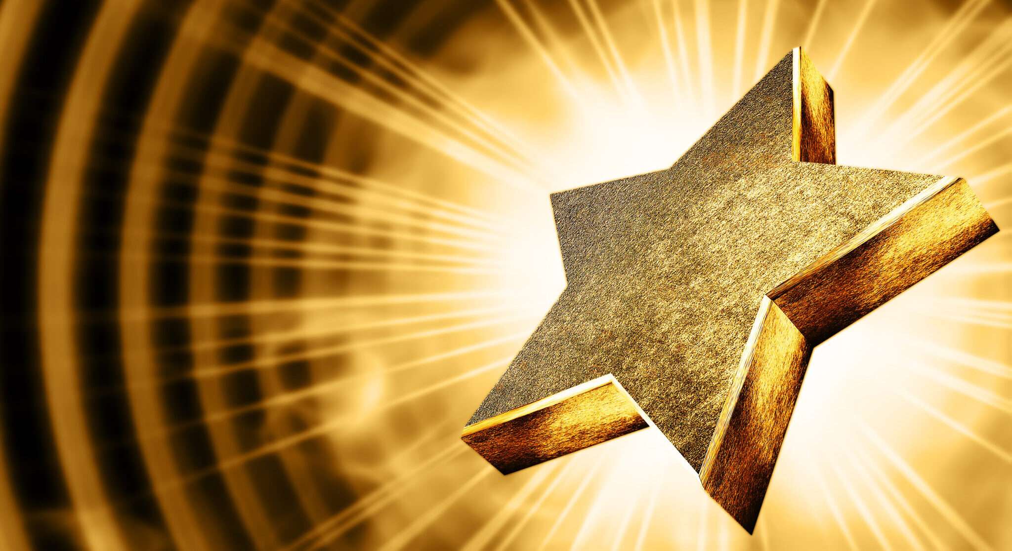 スペインの背景に金色の星。