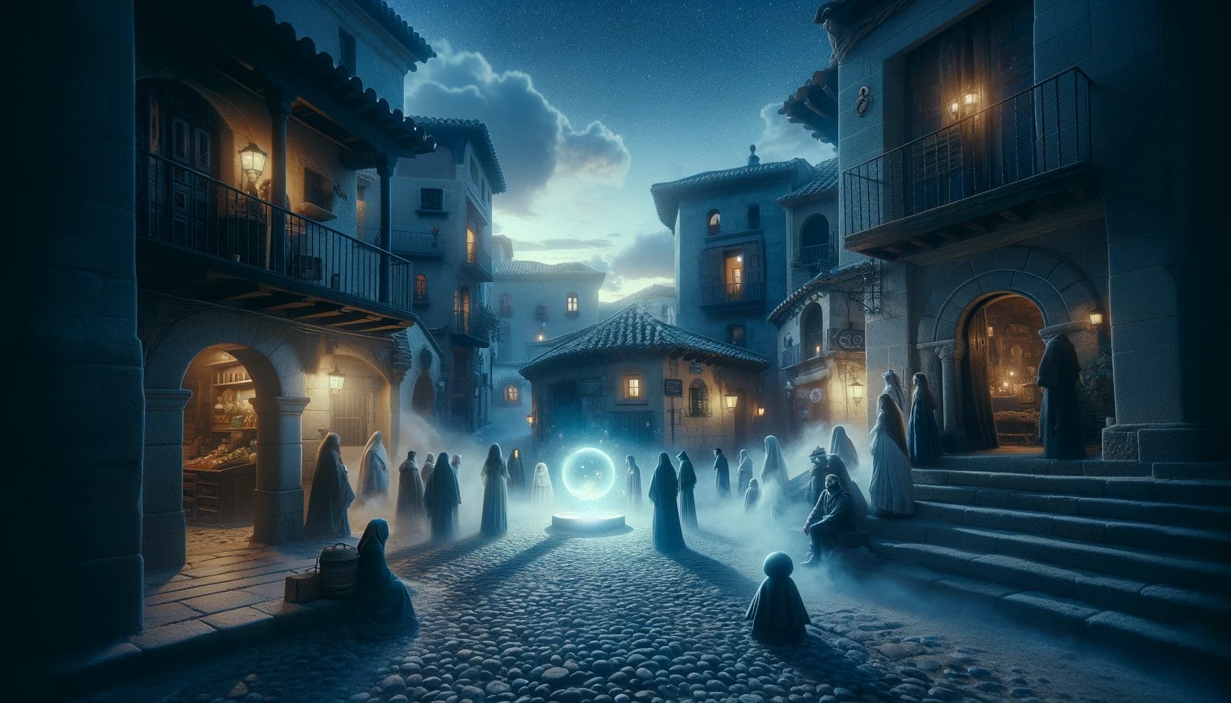 街の怪奇現象を映画を思わせるスペイン語の要素で描いた作品。