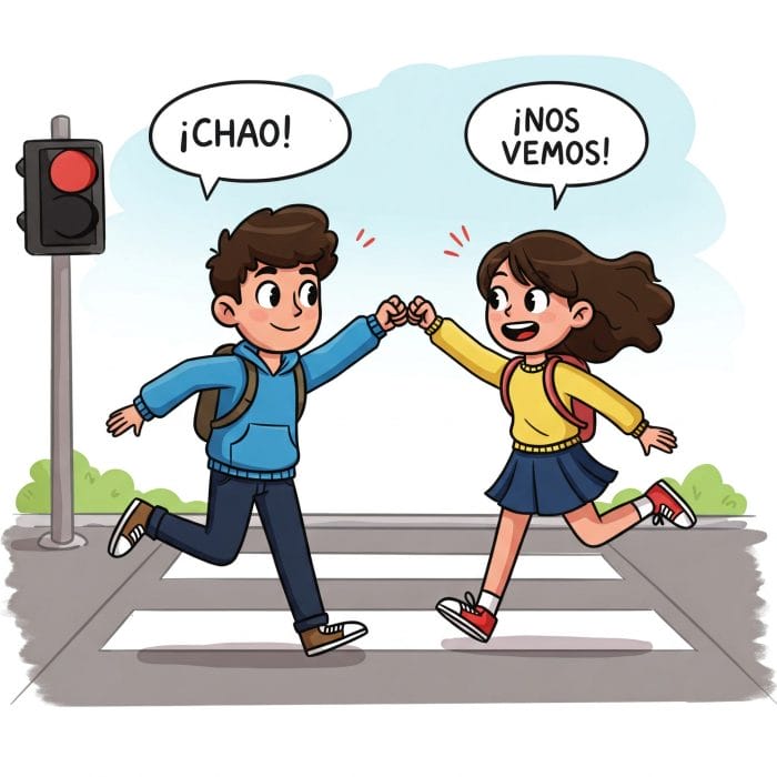 カジュアルな別れの挨拶