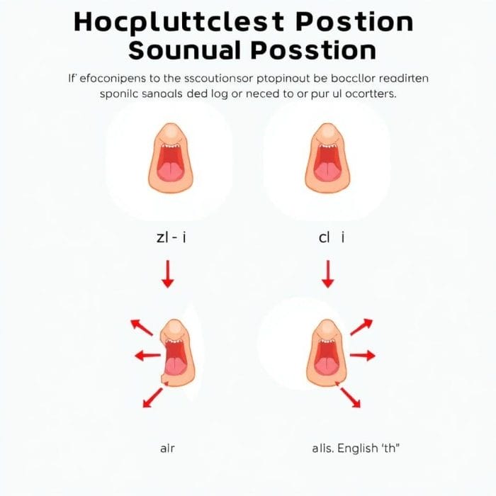 舌の位置を示すイラスト