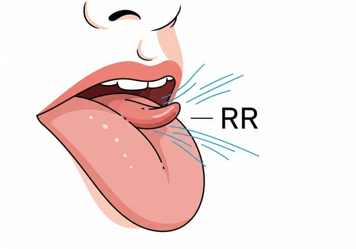 スペイン語の文字「Ñ」とその鼻音を表現するイラスト