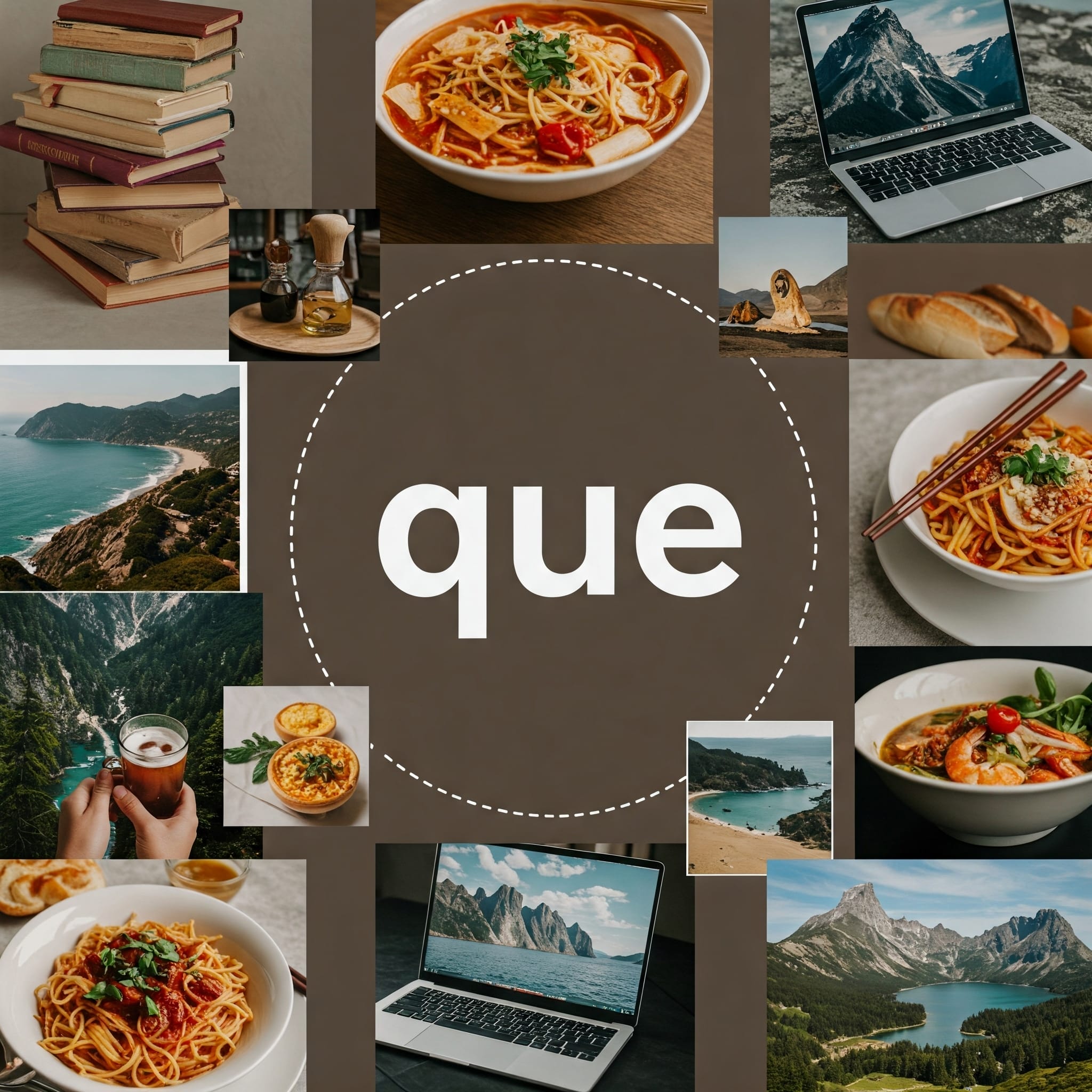 物事を描写するque